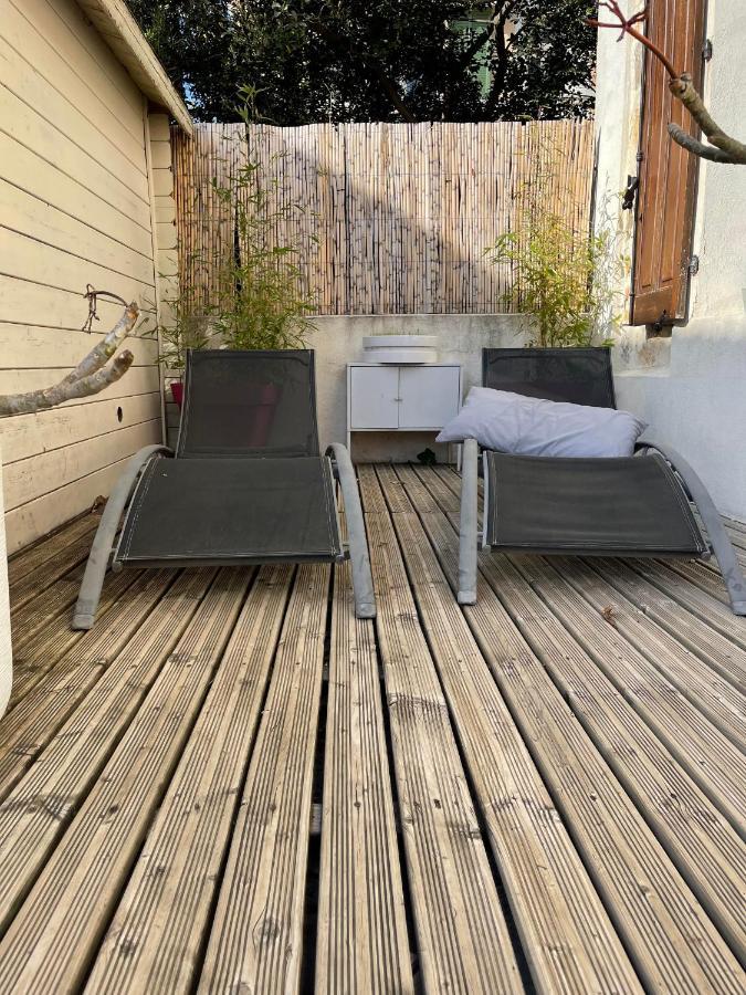 Rdc De Maison Avec Terrasse Barbecue Toulon Exteriér fotografie